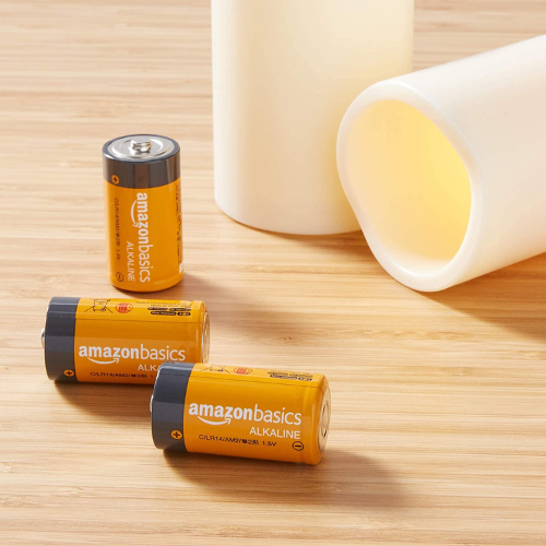 24-Pack Amazon Basics C Cell 1.5 Volt Alkaline All-Purpose Batteries as low as $6.63 Shipped Free (Reg. $24.99) – 28¢/battery!