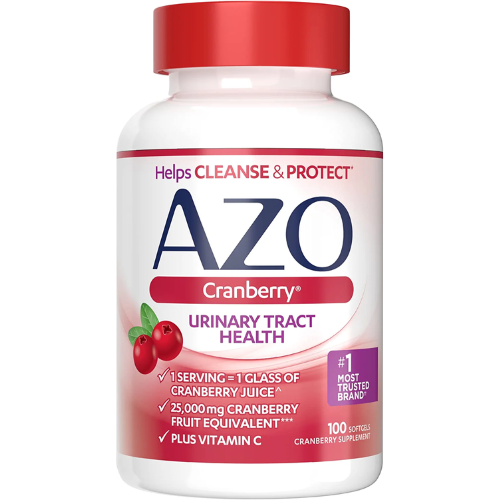 100-Count AZO Cranberry Urinary Tract Health Supplement as low as $6.60 After Coupon (Reg. $13.79) + Free Shipping! 7¢/Softgel!