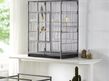 Keep your feathered friend in a spacious, safe home with this Yaheetech 54-in Rolling Metal Large Bird Cage with Detachable Stand for just $104.98 Shipped Free (Reg. $133.99)