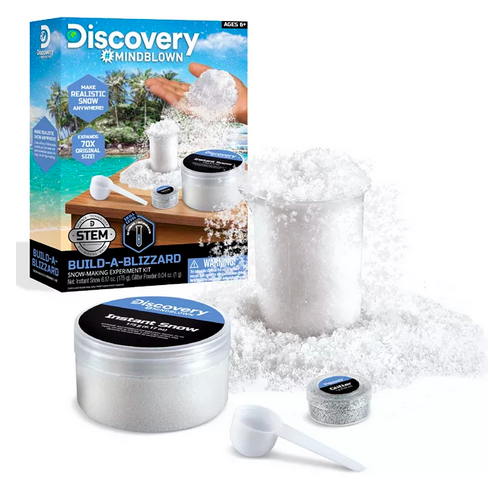 Build a Blizzard Snow Making Experiment Set, 4 Piece only $7.99!