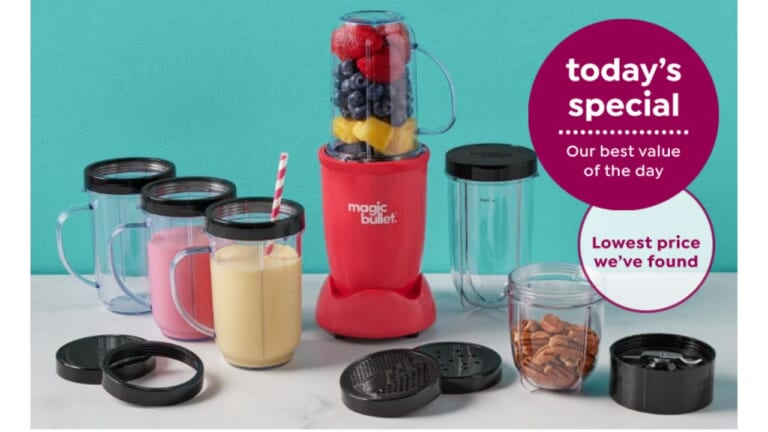 Magic Bullet 17-Piece Blender Set As Low As $25 (reg. $50)