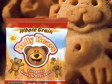 200-Count Readi-Bake BeneFIT Whole Grain Belly Bears Cinnamon Graham Crackers, 1 Oz as low as $31.47 After Coupon (Reg. $45) + Free Shipping – 16¢/Pouch