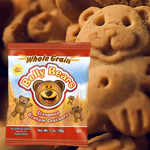 200-Count Readi-Bake BeneFIT Whole Grain Belly Bears Cinnamon Graham Crackers, 1 Oz as low as $31.47 After Coupon (Reg. $45) + Free Shipping – 16¢/Pouch