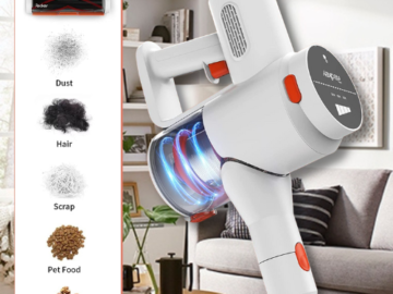 Tackle any mess with Redkey P8 25 Kpa Suction 250W Cordless Vacuum with Large Touch Screen $87.99 After Code + Coupon (Reg. $139.99) + Free Shipping!