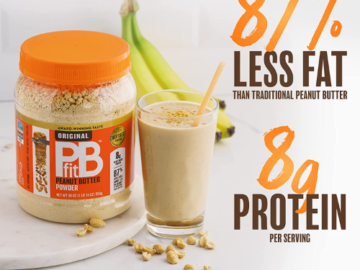 2-Count 15-Oz PBfit All-Natural Peanut Butter Powder $8.99 (Reg. $19.99) – $4.50/jar!