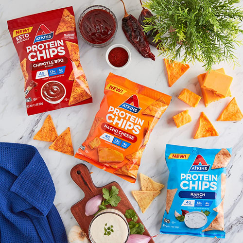 12-Count Atkins Protein Chips, Salty Snack Variety Pack as low as $16.64 After Coupon (Reg. $27.53) – $1.39 Each + Free Shipping! Chipotle BBQ, Nacho Cheese, Ranch, Keto Friendly