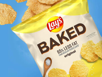 64-Count Lay’s Oven Baked Original Potato Crisps as low as $30.52 After Coupon (Reg. $46.95) – $0.48/1.125 Ounce Pack + Free Shipping!