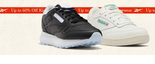 Up to 60% off Kids Reebok Shoes