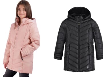 Spyder Girls Long Puffer Coat for $32.99 Shipped (reg. $149)