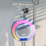 Today Only! AquaEase Bluetooth IPX7 Waterproof Wireless Shower Speaker $29.59 Shipped Free (Reg. $39.99) – 18H Playtime!