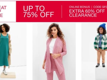 Gap Factory | Up to 75% Off + 60% Off Clearance