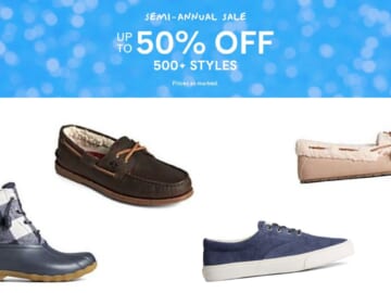 Sperry Semi-Annual Sale | Up To 50% Off