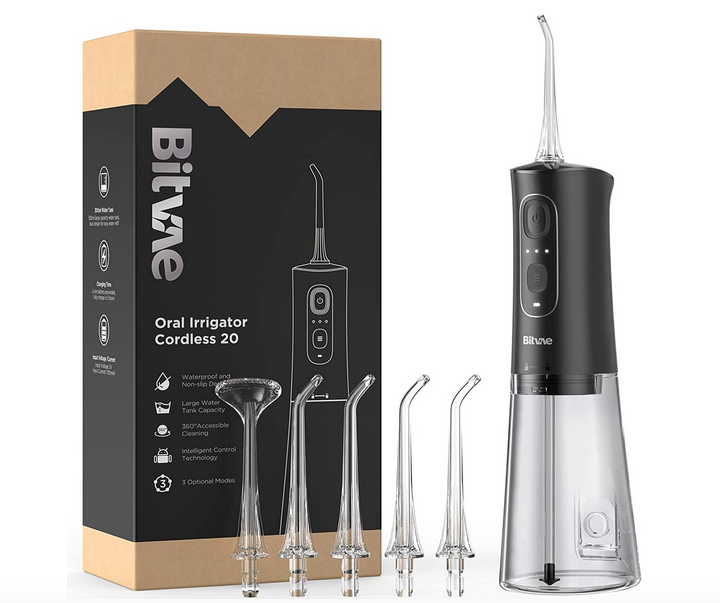 Bitvae Water Flosser with 6 Attachments only $18.99 shipped!