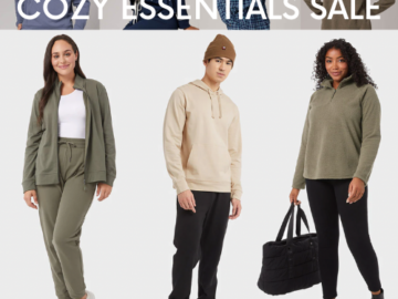 32 Degrees: 32 Degrees Cozy Essentials Sale + Free Shipping at $24 with Code SHIP24