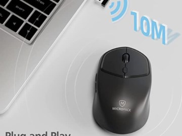 Silent Click Wireless Mouse with USB Receiver $6.49 After Code (Reg. $13)