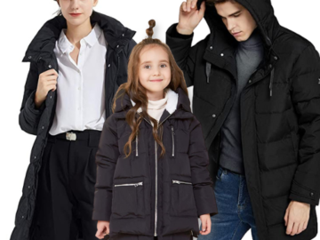 Today Only! Winter Down Coats from $43.99 Shipped Free (Reg. $62.99) – For Men, Women, Boys and Girls!