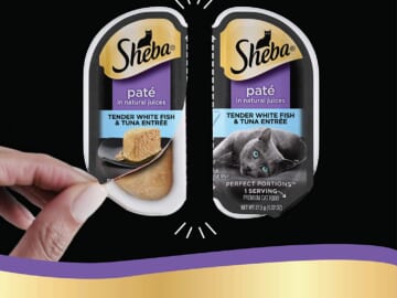 24 Servings Sheba Wet Cat Food Paté Seafood Variety Packs as low as $9.88 Shipped Free (Reg. $23.63) – 3K+ FAB Ratings! 41¢/Serving!