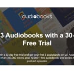 3 Free Audiobooks With 30 Day Trial