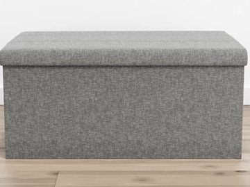 Brookside Foldable Rectangle Storage Ottoman for just $29.99 shipped! (Reg. $65)