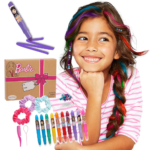 75-Piece Barbie Deluxe Hair Chalk Salon Set w/ Scrunchies, Hair Beads & Tool $8.70 (Reg. $22) – A creative gift for any little Barbie fan!