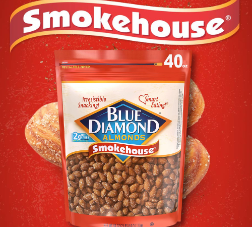 Blue Diamond Almonds Smokehouse Flavored Snack Nuts, 40 Oz Resealable Bag as low as $9.30 Shipped Free (Reg. $21.12) – A flavorful snack that is both Gluten Free and Kosher!