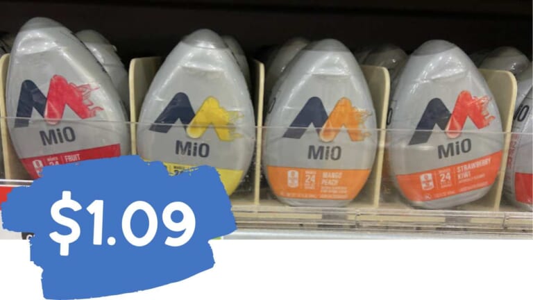 $1.09 Mio Water Enhancer at Target (reg. $3.49)