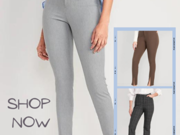 Pixie Split-hem, Flare, and Skinny Pants for Women $29 (Reg. $44.99) – thru 1/26!