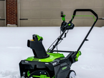 Today Only! Greenworks 22 in. Pro 80-Volt Cordless Brushless Snow Blower $449.99 Shipped Free (Reg. $699.99)