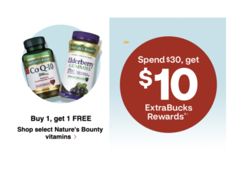 CVS New Year’s Wellness Sale: Earn $10 ECBs with a $30 purchase!