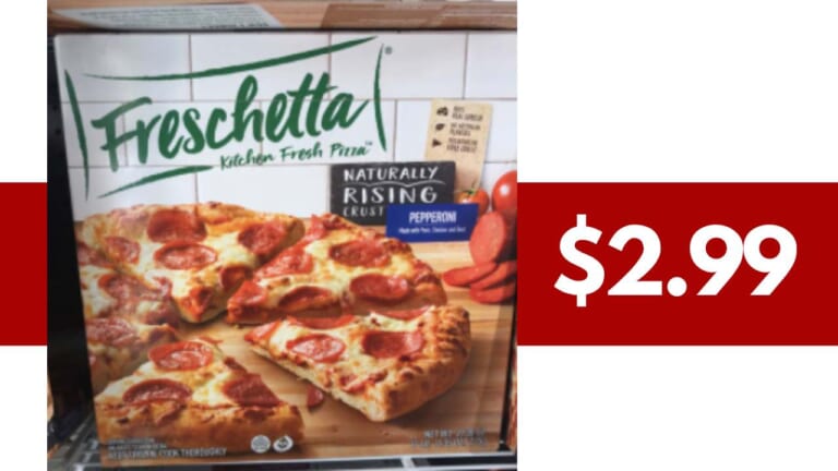 Get Up to 5 Freschetta Pizzas for $2.99 with Stacking Deals at Kroger