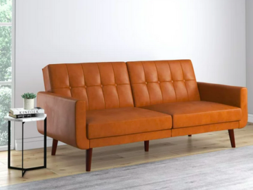 Better Homes & Gardens Nola Modern Futon only $235 shipped!