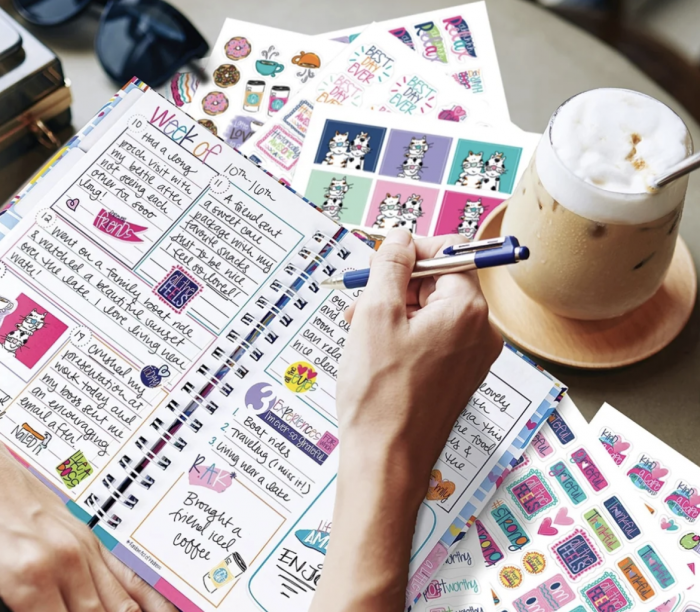 Gratitude Journal + Stickers Gift Kit for just $16.97 shipped!