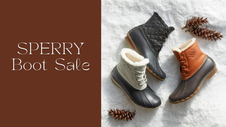 Sperry Women’s Duck Boot $54.95 Shipped