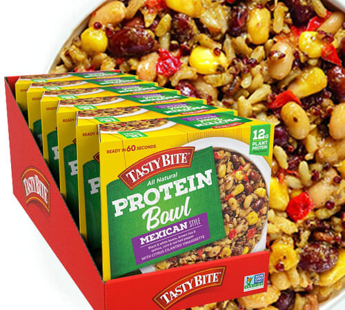 6-Pack Tasty Bite Mexican Style Protein Bowls as low as $14.20 Shipped Free (Reg. $22.28) – $2.37/8.8 Ounce Ready to Eat Pack!