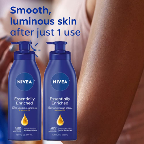 2-Count NIVEA Essentially Enriched Body Lotion as low as $6.49 After Coupon (Reg. $16) – $3.25/16.9-Oz Pump Bottle + Free Shipping!