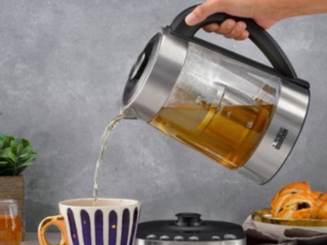 Today Only! 1.7L Bella Pro Series Electric Tea Maker/Kettle $29.99 Shipped Free (Reg. $70)