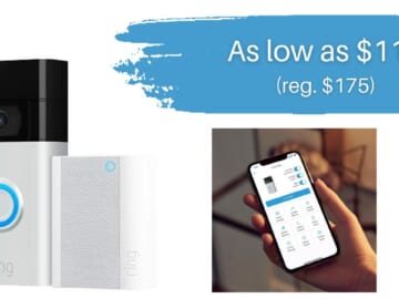 Ring Video Doorbell Bundle From $110 (reg. $175)