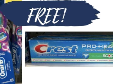 Crest & Oral-B Money Maker Deal at Walgreens