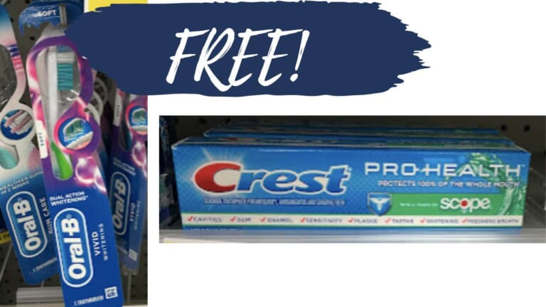 Crest & Oral-B Money Maker Deal at Walgreens