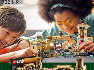 LEGO Star Wars Boba Fett’s Throne Room 732 Pieces Building Toy Set $80 Shipped Free (Reg. $100) + More LEGO Star Wars 2022 Sets