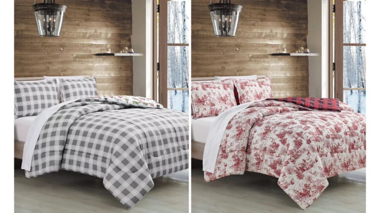 3-Piece Comforter Sets for $25.43 (reg. $80)