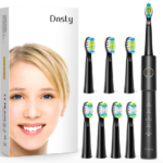 Dnsly Ultrasonic Electric Toothbrush and 8 Replacement Heads only $10 shipped!