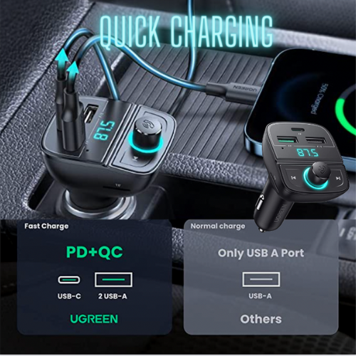 TWO Ugreen Car Bluetooth Adapter $17.59 EACH After Coupon (Reg. $22) + Free Shipping + Buy 2, Save 5%