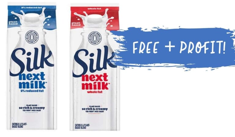 Silk Nextmilk Oat Milk Money Maker Deal at Kroger