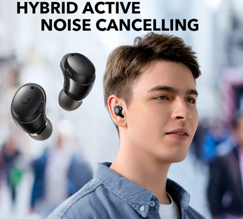 Soundcore by Anker Life A3i Noise Cancelling Earbuds $39.99 Shipped Free (Reg. $60) – Black or White