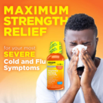 Amazon Basic Care Severe Daytime Cold & Flu Relief Liquid Medicine, 12 Oz as low as $3.45 Shipped Free (Reg. $5.19) – 2K+ FAB Ratings!