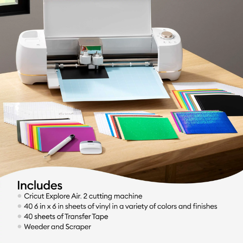 Cricut Explore Air 2 Daybreak Machine with Accessories Bundle $169 Shipped Free (Reg. $313) – Includes Vinyl, Transfer Tape, Tools, & Digital Content