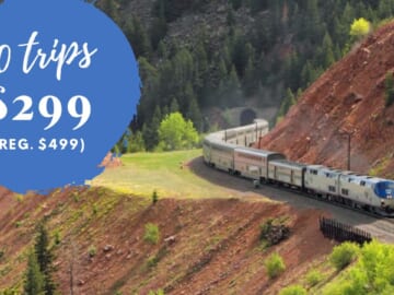 Amtrak USA Rail Pass Only $299 (reg. $499)!
