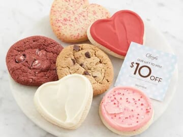 Cheryl’s Valentine Cookie Sampler $12.99 Shipped