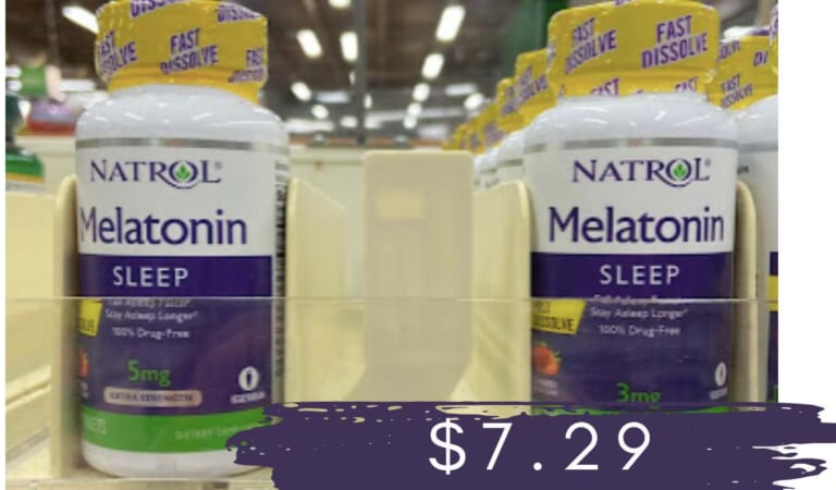 $7.29 Natrol Melatonin at the Publix Extra Savings Event